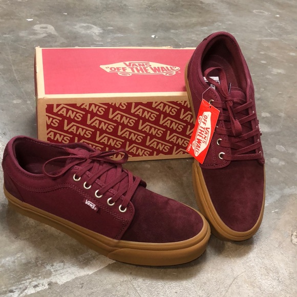 vans chukka low port royale & gum shoes
